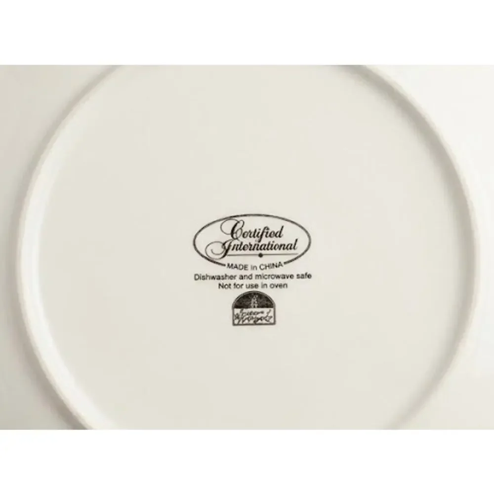 Certified International Christmas Santa Sleigh Dinner Plate by Susan Winget